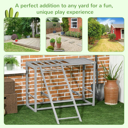 Chicken Swing &amp; Activity Set – Wooden Coop Accessory with Perches, Ladder &amp; Play Area for 3–4 Hens