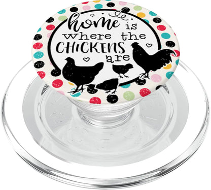 Funny Chicken PopSocket – Swappable Phone Grip for Phones &amp; Tablets