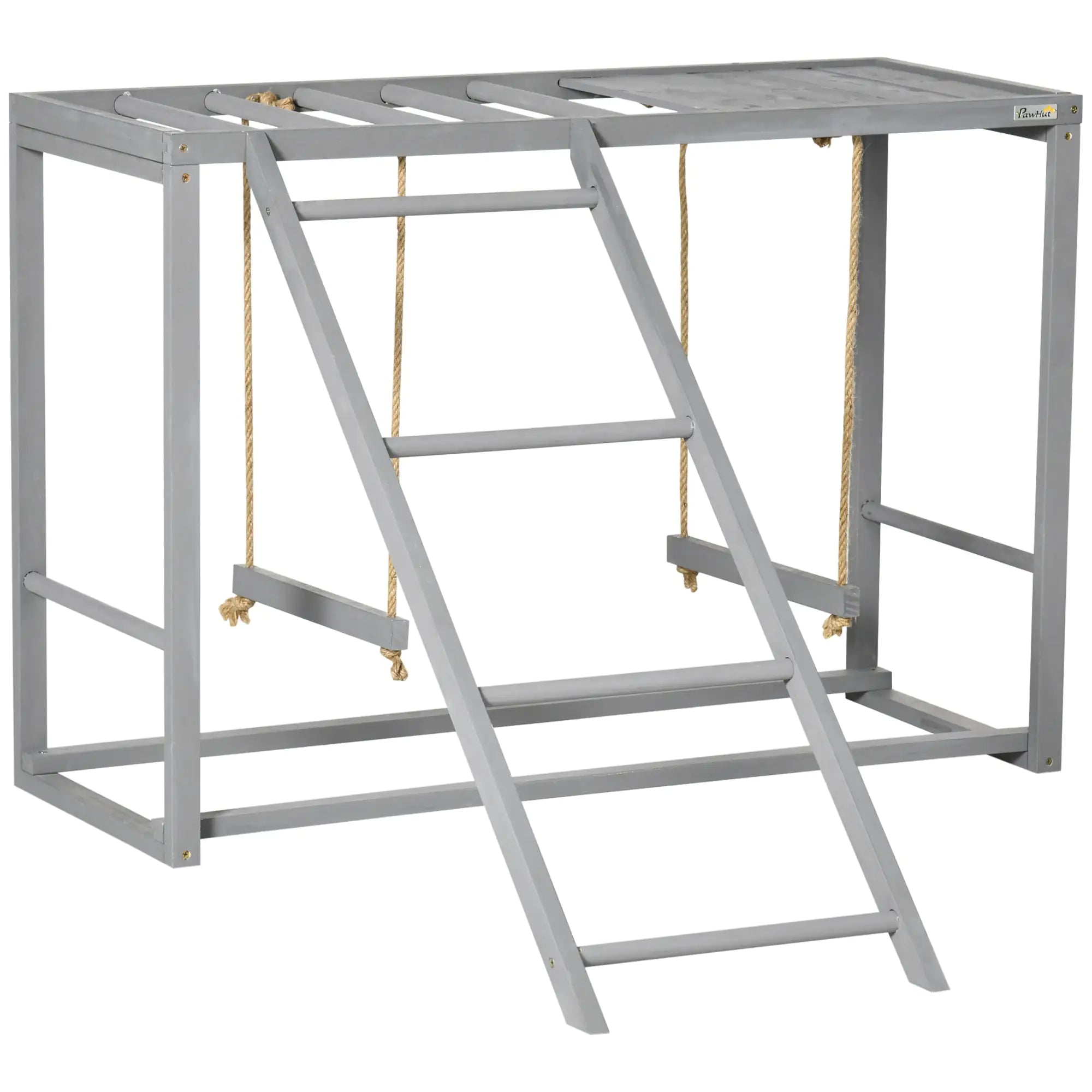 Chicken Swing &amp; Activity Set – Wooden Coop Accessory with Perches, Ladder &amp; Play Area for 3–4 Hens